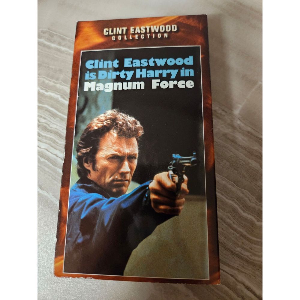 Clint Eastwood Magnum Force vhs‎